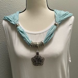 ❤️‍🔥3/$15❤️‍🔥Accessory - Aqua/Silver